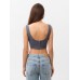 Топ женский джинсовый MIST: Denim р.48, графит