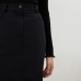 Юбка женская асимметричная MIST: Denim р.44, черный