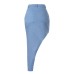 Юбка женская асимметричная MIST: Denim р.48, синий