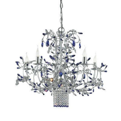 Люстра MM Lampadari 6806/5+1 viola V1021