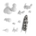 Крючок MOGG Bubble Natural set of 5