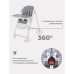 Стульчик для кормления Mowbaby Honey grey
