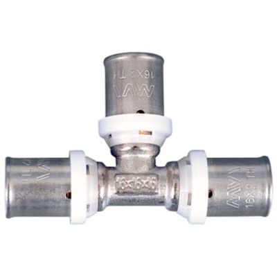 Пресс-фитинг MVI тройник равносторонний 26*3,0 mm