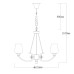 Подвесная люстра MW-Light Палермо 386017706
