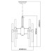 Подвесная люстра MW-Light Альгеро 3 285010703