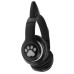 Наушники-Кошки MYBIT W-32, беспроводные, микрофон, Bluetooth 5.0, AUX, microSD, MP3, 400 мАч, чёрные