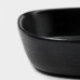 Блюдо для подачи Magistro Carbon, 28×19×4 см, фарфор, чёрное