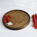 Поднос деревянный Magistro, 25×2,8 см, из натурального кедра, шоколадный