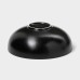 Салатинки Magistro Carbon, 250/650/1,2 л, d=11/16/19,5 см, набор 3 шт, керамика, чёрные