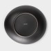 Салатник Magistro Black style, 1,7 л, фарфор, чёрный