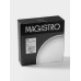 Тарелки Magistro Mien, d=21 см, набор 6 шт., фарфор, белые