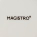 Тарелки глубокие Magistro Real Marble, 800 мл, 21×4,7 см, набор 2 шт, фарфор, белые