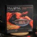 Сковорода-ВОК Magma «Хемминг», 4 л, 37×9,5 см, чугун, с деревянной крышкой, индукция, чёрная