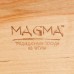 Сковорода Magma «Ханой», 23×13,5×3,5 см, на деревянной подставке, чугун, индукция, чёрная