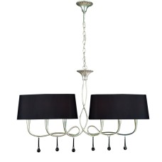 Подвесной светильник Mantra Paola Painted Silver 3531