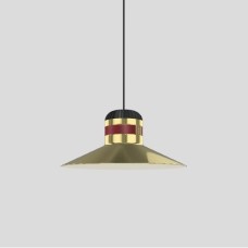 Подвесной светильник Masiero Cordea S G gold/red