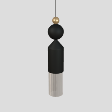Подвесной светильник Masiero NAPPE N4 black