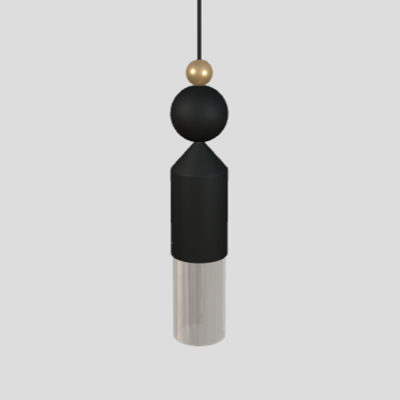 Подвесной светильник Masiero NAPPE N4 black