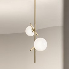 Подвесной светильник Masiero Posy Verticale 2 Brass