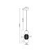 Подвесной светильник Maytoni Drop MOD273PL-L16G3K