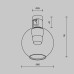 Трековый магнитный светильник Maytoni Bubble TR148-1-3W4K-BS