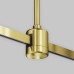 Крепление потолочное Short прямым коннектором питания Maytoni Flarity TRA156C-IPC1-BS