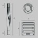 Радиусный профиль Maytoni Led strip ALM-3535R-B-TL-90°-0.4M