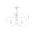Подвесная люстра Maytoni Roma ARM006PL-06G