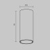 Накладной светильник Maytoni Focus LED C056CL-L12W4K-W-W