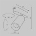 Трековый магнитный светильник Maytoni Focus LED TR103-1-12W3K-M-W