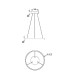 Подвесной светильник Maytoni Rim MOD058PL-L22WK