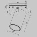 Трековый магнитный светильник Maytoni Focus Led TR187-1-5W2.7K-M-BBS