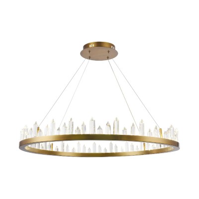 Подвесной светодиодный светильник Maytoni Gletscher H186-PL-01-61W-BS