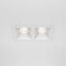 Встраиваемый светильник Maytoni Technical Alfa LED DL043-02-10W3K-SQ-W