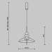 Подвесной светильник Maytoni Bangkok MOD185PL-L12CG3K3