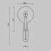 Бра Maytoni Status MOD333WL-01BS