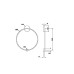 Настенный светильник Maytoni Halo MOD005WL-L35BSK