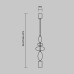 Подвесной светильник Maytoni Monochrome MOD071PL-L8B3K1