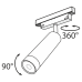 Трековый светильник Maytoni Track lamps TR019-2-7W3K-B