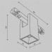 Накладной светильник Maytoni Technical Alfa TR121-4-7W-DS-BS