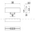 Накладной светильник Maytoni Technical BASIS TR012-2-12W3K-W