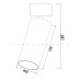 Накладной светильник Maytoni Focus LED C055CL-L12W4K