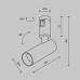 Накладной светильник Maytoni Technical Focus Led TR144-1-5W3K-W-PT