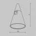 Накладной светильник Maytoni Technical Keila TR146-1-5W3K-B