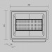 Настенно-потолочный прожектор Maytoni Flood FL001-L100B4K