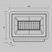 Настенно-потолочный прожектор Maytoni Flood FL001-L50B4K