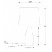 Настольная лампа декоративная Maytoni Calvin Table Z181-TL-01-B