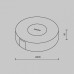 Основание для трека-ремня Maytoni Accessories for system Parity TRA130SC-1B