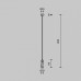 Основание на штанге Maytoni Accessories for tracks Flarity TRA159C-D1-BS