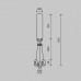 Подвес для трека Maytoni Accessories for tracks Flarity TRA154SW-BB-R-BS